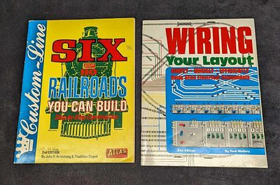 Atlas Railroads You Can Build & Wiring Your Layout Softcovers. Atlas Railroads You Can Build 