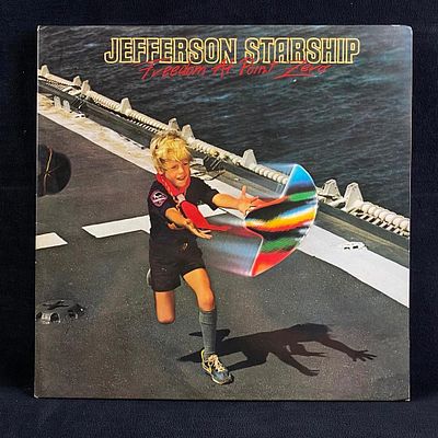 Jefferson Starship "Freedom At Point Zero" 1979 First pressing of Jefferson Starship's 5th 