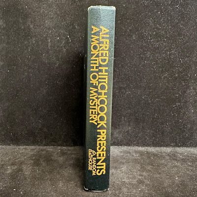 1969 Alfred Hitchcock Presents A Month of Mystery Random House Hardcover Black Book. Alfred 