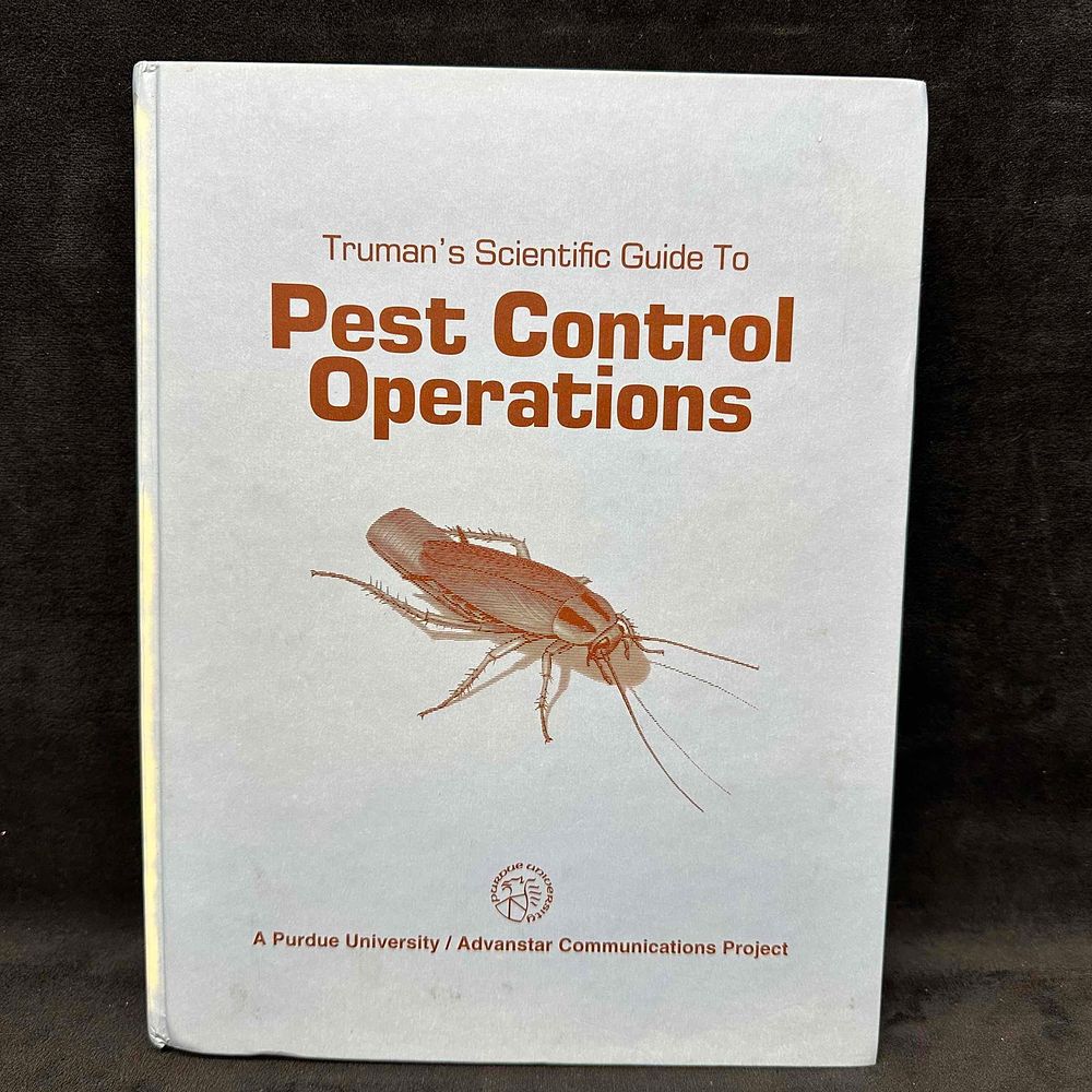 Lot 292: Truman’s Scientific Guide to Pest Control Operations Fourth Edition Hardcover Book