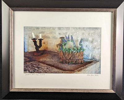 Framed Etta Jean Juge Still Life Photo. Framed Etta Jean Juge "Still Life" Photo. The framed 