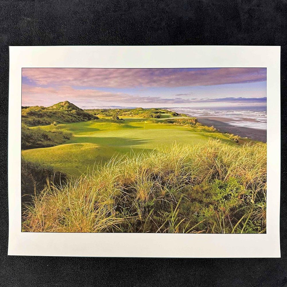 Lot 164: Bandon Dunes Coastal Golf Course Photograph Color Print BD1