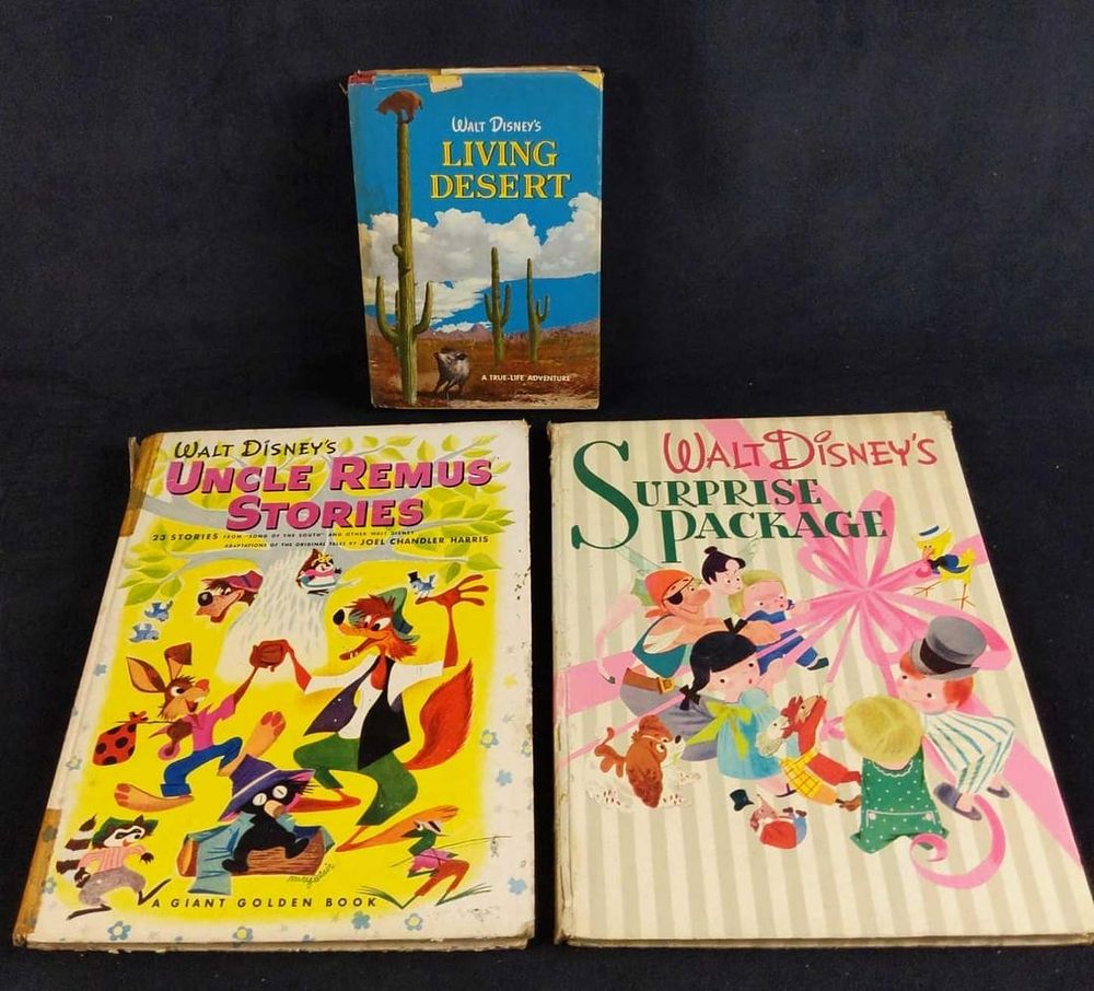 Lot 169: Classic Disney Hardcover Books Lot Of Three