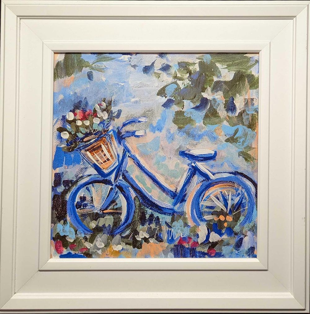 Lot 199: Framed Michelle Brunner Bike 2 Gel Print