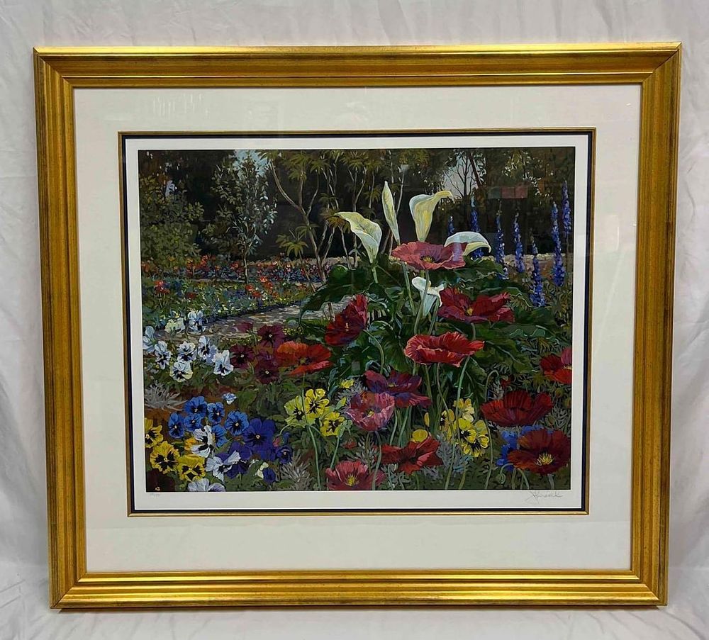 Lot 270: John Powell "Paradise Park" Limited Edition Signed & Numbered Serigraph
