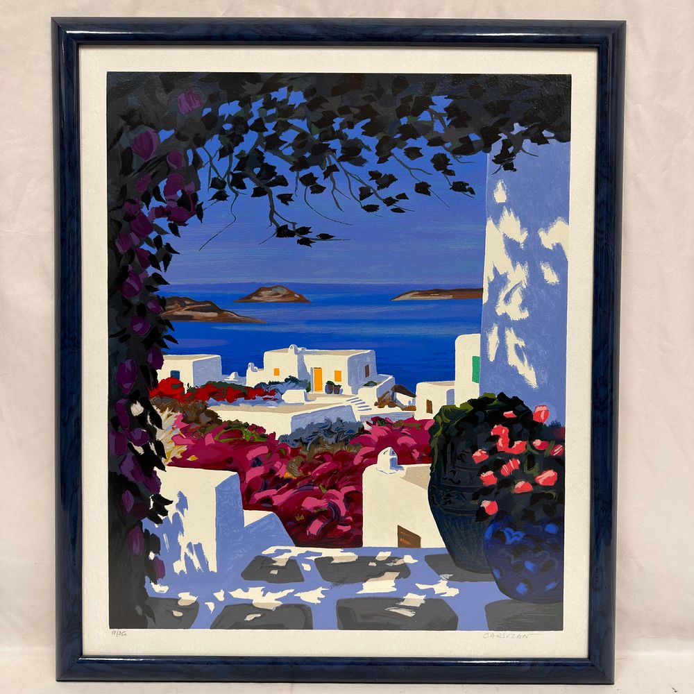 Lot 386: Jean-Claude Carsuzan Regard sur la Mer Signed Limited Edition Print 18 of 350