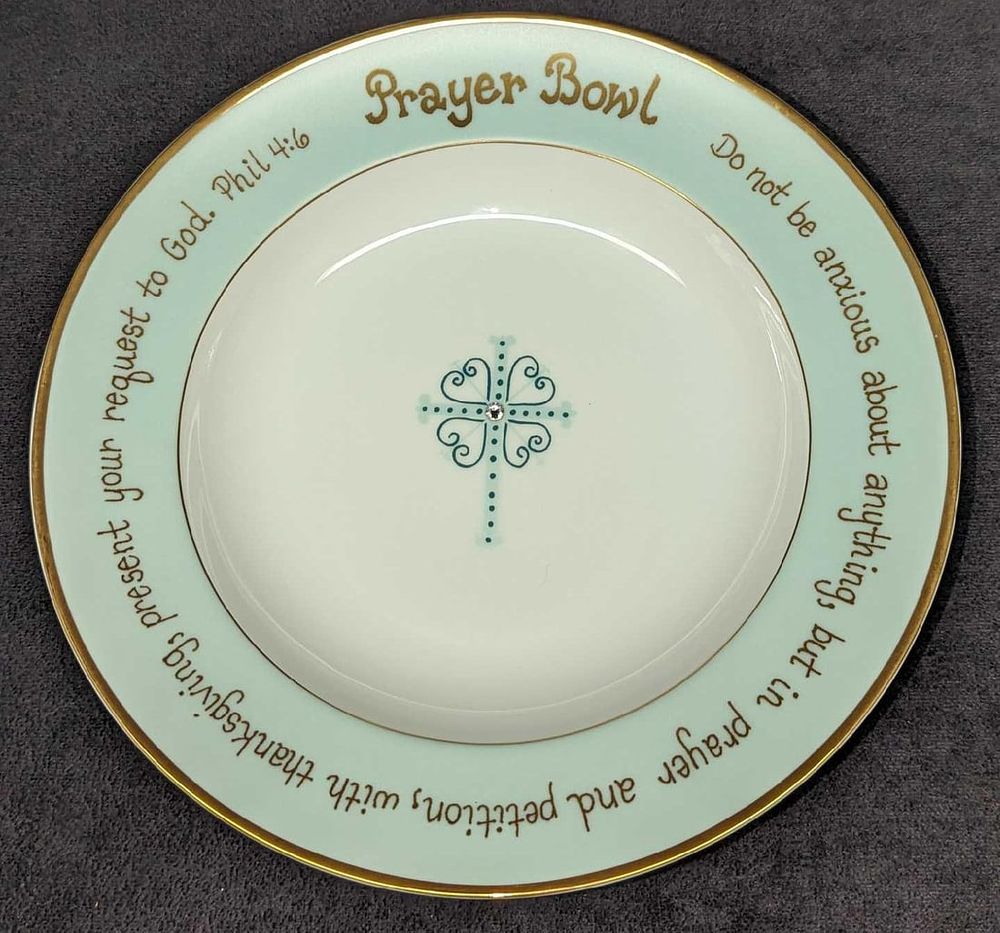 Lot 431: The Angie Prayer Porcelain Bowl