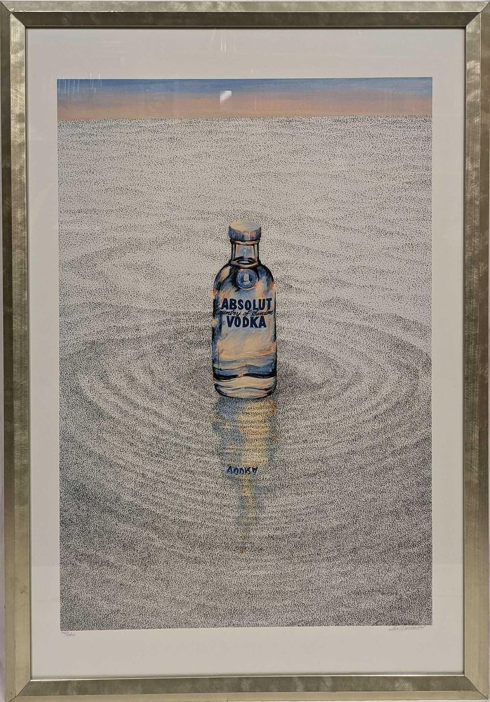 Lot 81: S&N Absolut Statehood: Michigan Ann Mikolowski Print