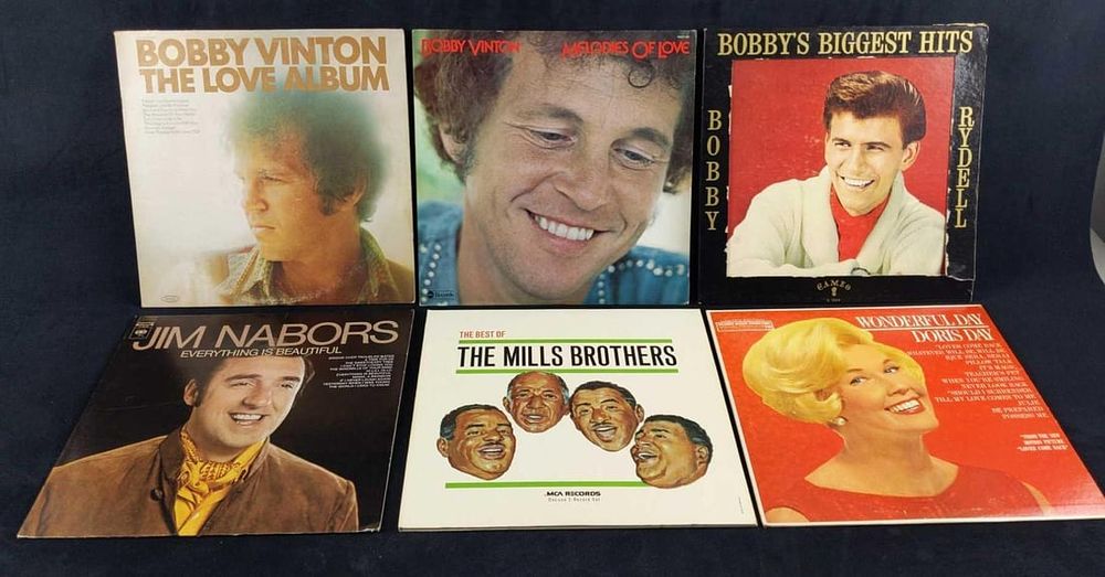 Lot 96: Vintage Voices LP Records Lot Of Six