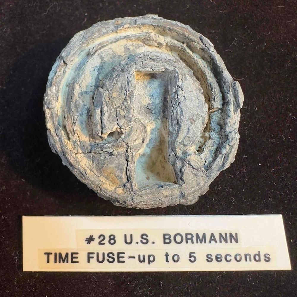 Lot 323: U.S. Bormann Time Fuse Up To Five Seconds Civil War Relic