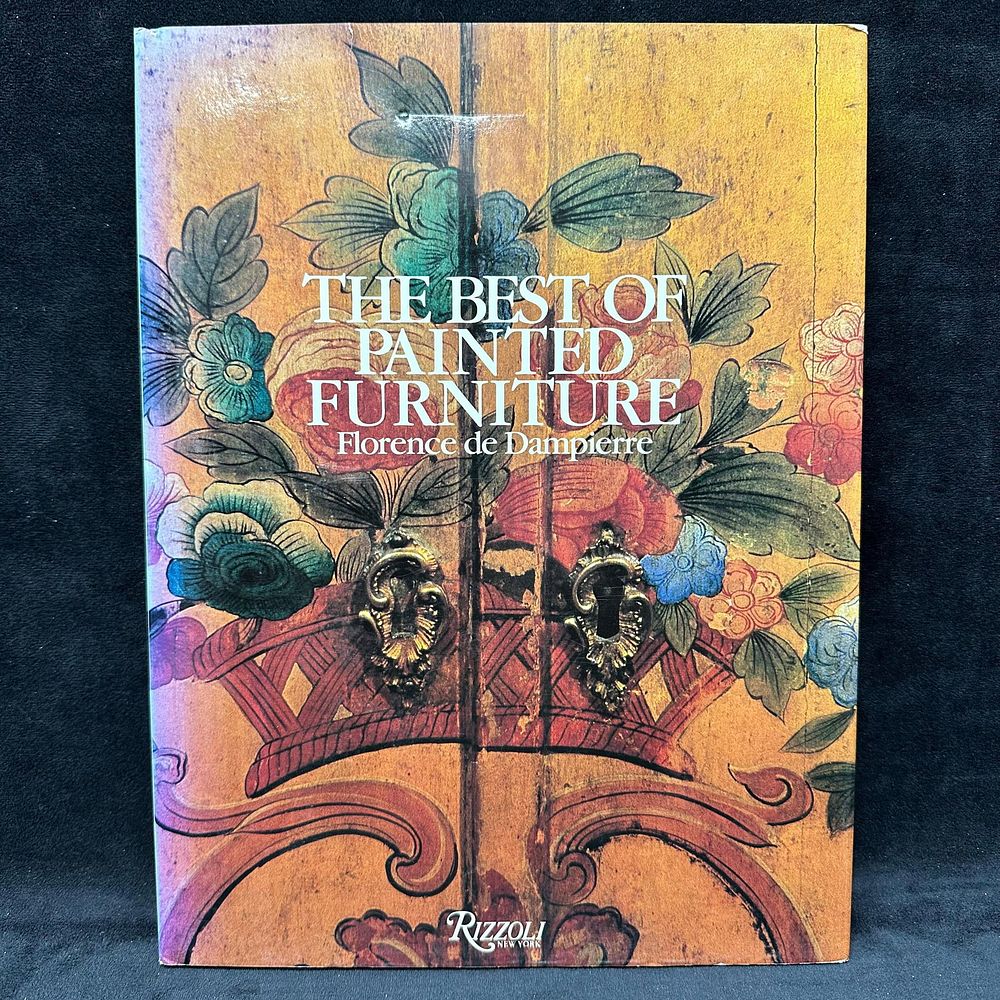 Lot 183: The Best of Painted Furniture by Florence de Dampierre Rizzoli Hardcover Table Book