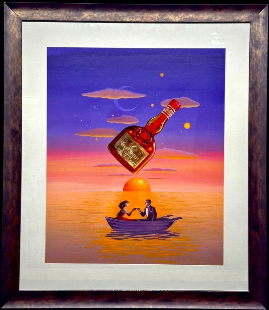 Lot 225: Grand Marnier "Beyond the Best" 1983 Original by Isadore Seltzer