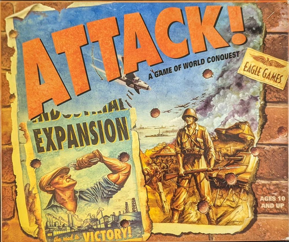 Lot 239: Attack! Expansion - A Game of World Conquest