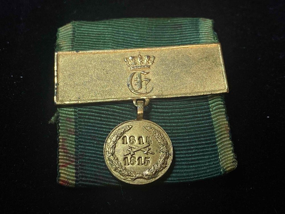 Lot 376: 1813-1815 Saxony - Altenburg Veterans Service Badge