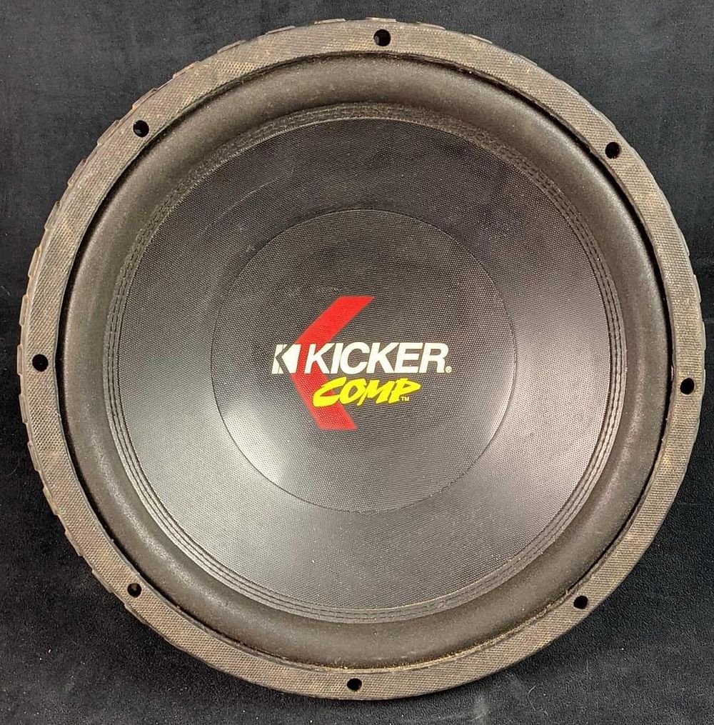Lot 236: Old School Kicker Comp 12 Inch Subwoofer 4 Ohm
