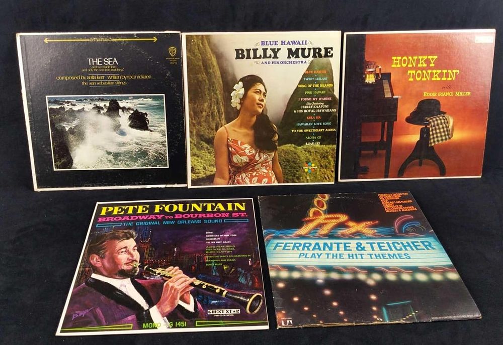 Lot 255: Five Vintage Record Classic LP Instrumental