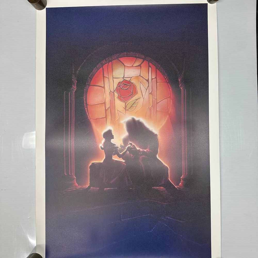 Lot 307: John Alvin Signed Limited Edition Disney Lithograph Beauty and the Beast