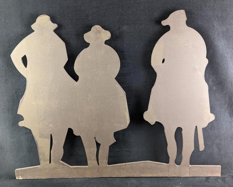 Lot 477: Vintage Cowboy Wall Art Ponderosa Steakhouse Art