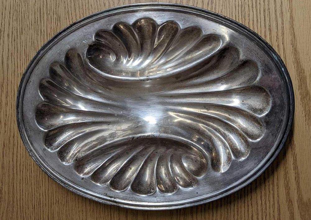 Lot 201: Apollo Silverplated Asparagus Serving Platter