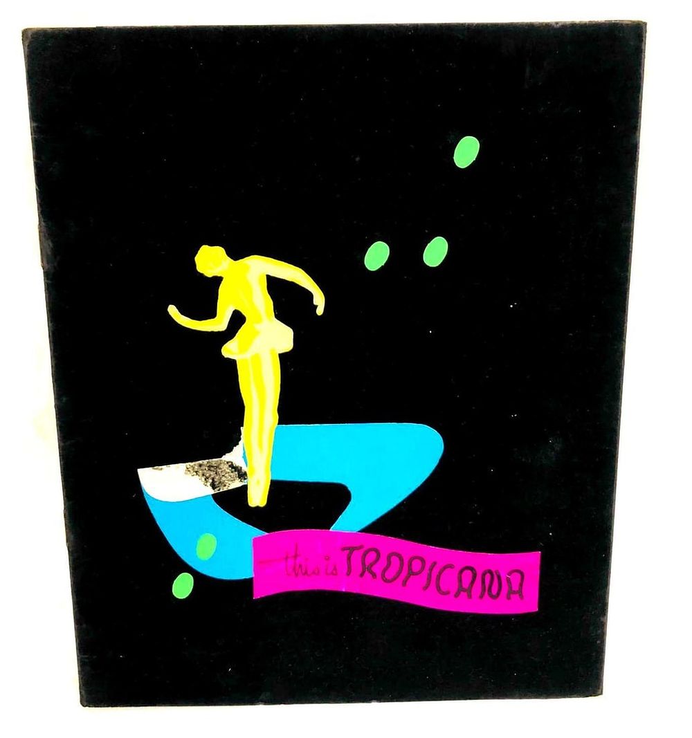 Lot 217: Havana Bars Pre-Castro Souvenir Photo Holder From Tropicana