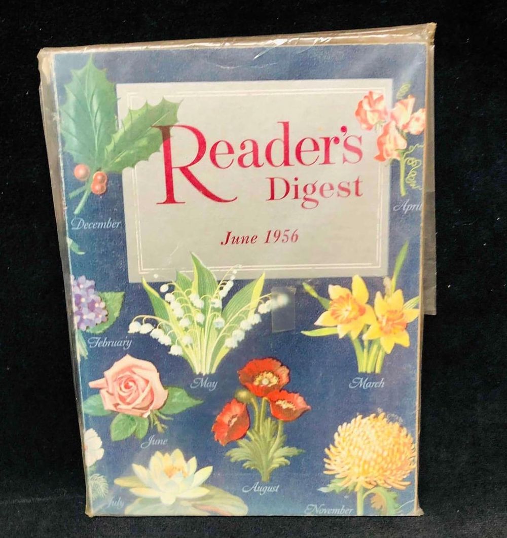 Lot 356: Vintage Copy Of Reader's Digest June 1956 Vol.68 No.410