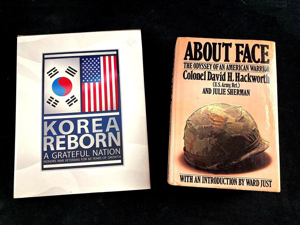Lot 375: (2) Military History Books About Face & Korea Reborn