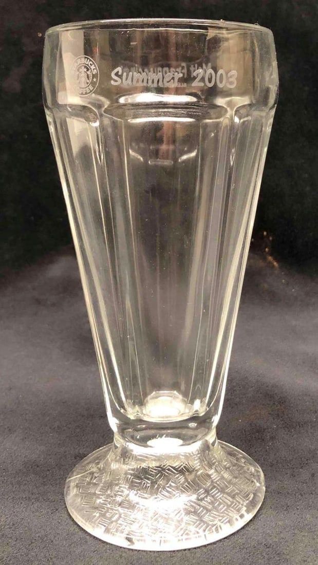 Lot 397: Starbucks Summer 2003 Malt Frappuccino Glass