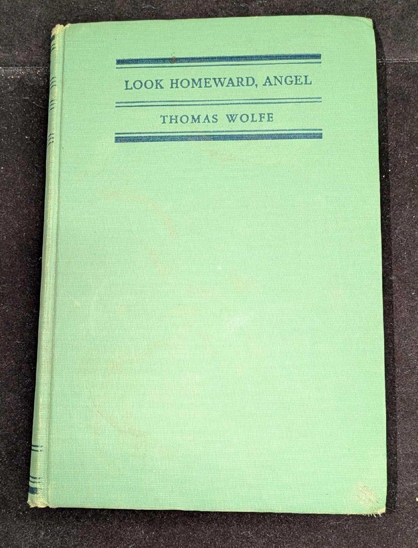 Lot 448: Look Homeward Angel Hardcover Thomas Wolfe 1929