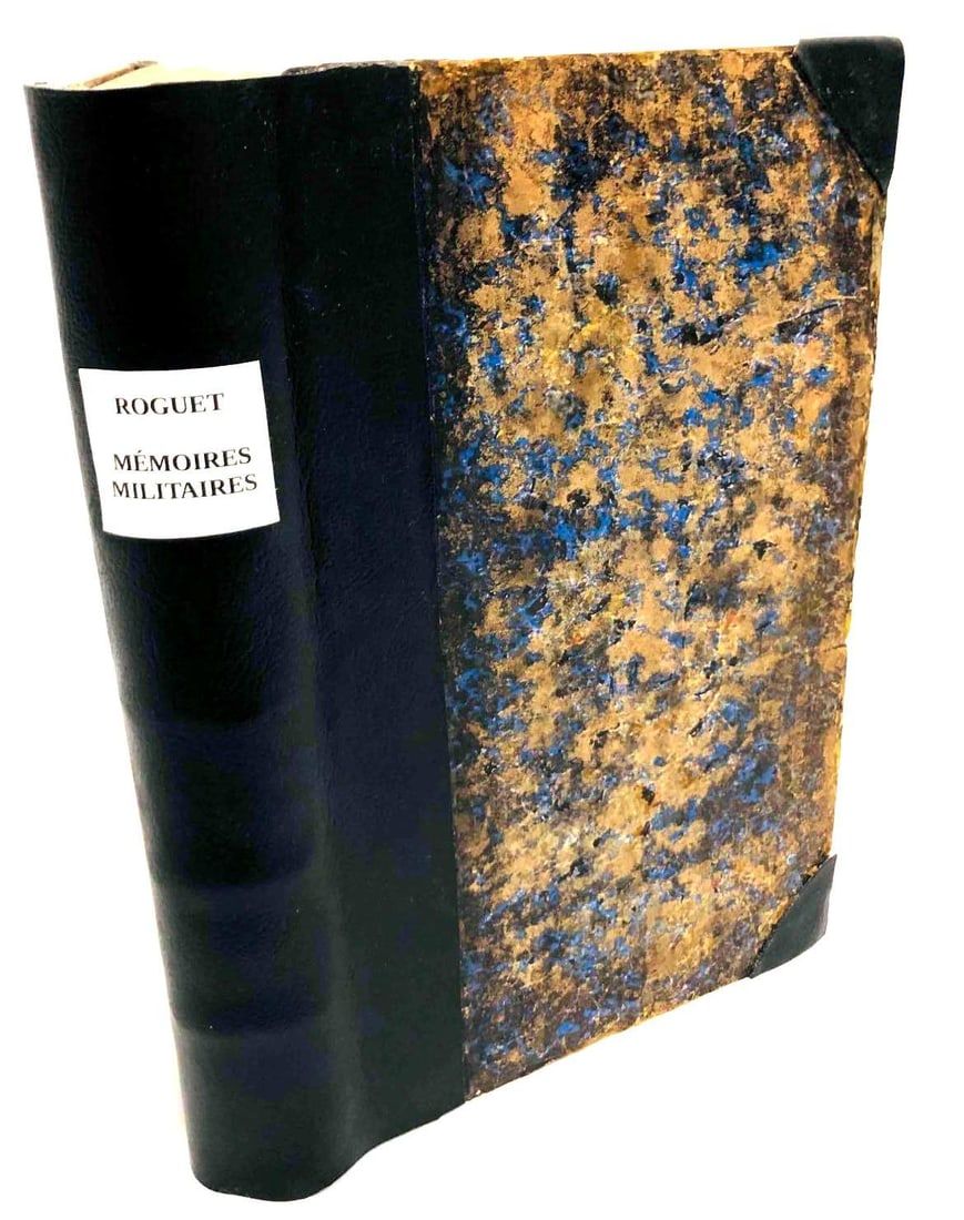 Lot 467: Mémoires Militaires Du Lieutenant Général Comte Roguet Published 1865