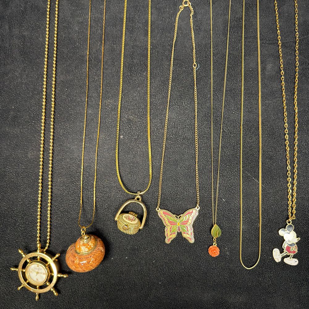 Lot 197: Gold Tone and Gold-Filled Necklace Collection Joan Rivers Sara Coventry