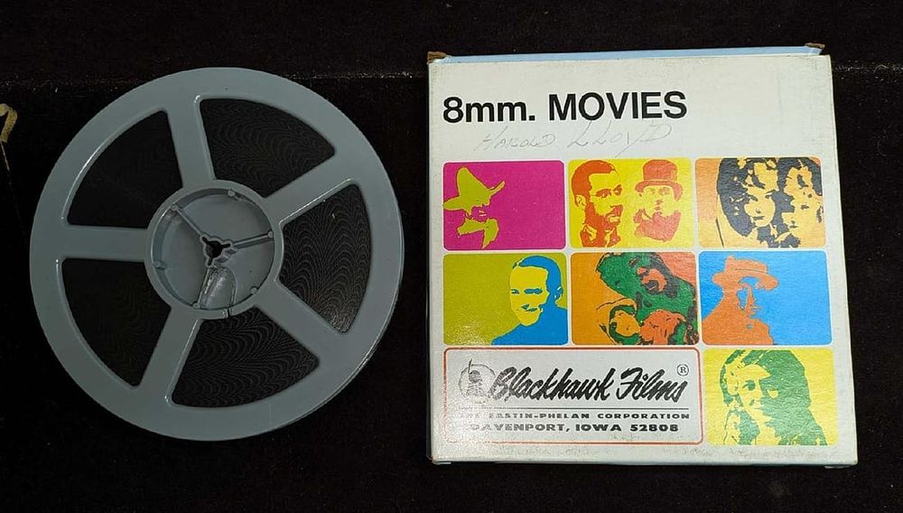 Lot 263: Vintage Harold Lloyd Haunted Spooks Super 8mm Movie