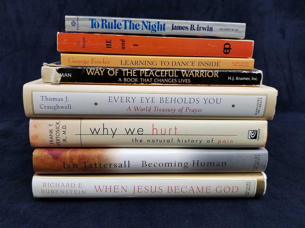 Lot 303: Set of 8 Religious and Healing Books