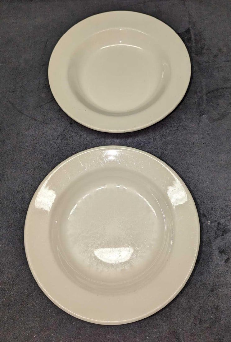 Lot 332: 2 Vintage Fine China Homer Laughlin Large Bowls B