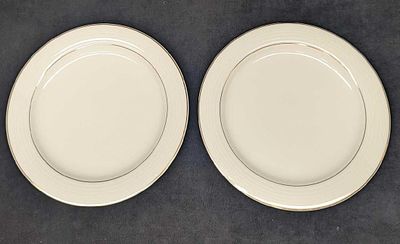 2 Retired Arctic Gold By Noritake Fine China Dinner Plates A. This series was released from the 