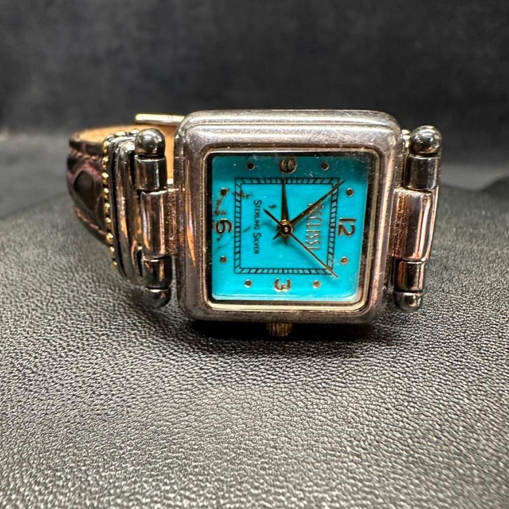 Lot 429: Sterling Silver Case Ladies Ecclissi Quartz Watch