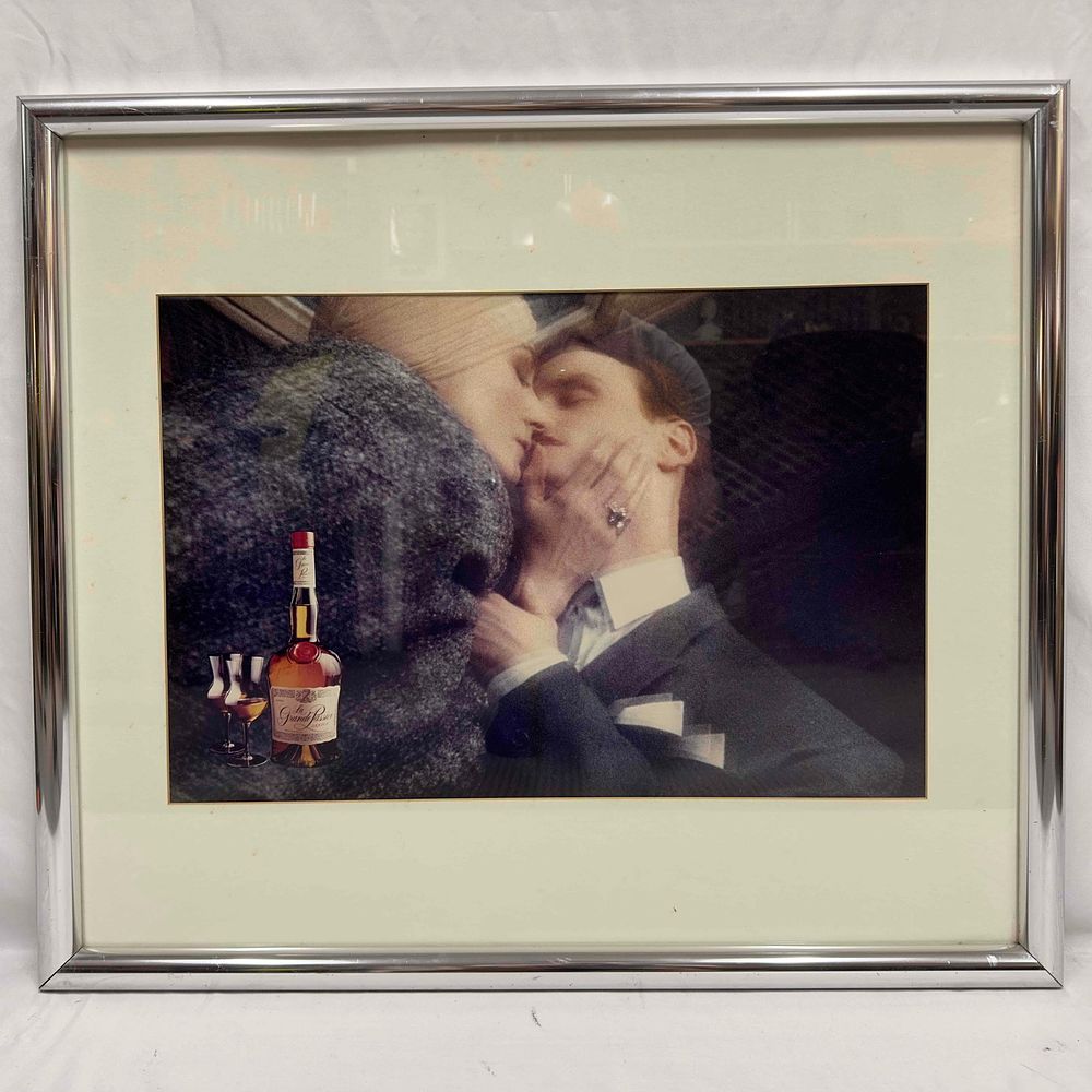 Lot 171: La Grande Passion Liqueur Print Ad Advertising Framed