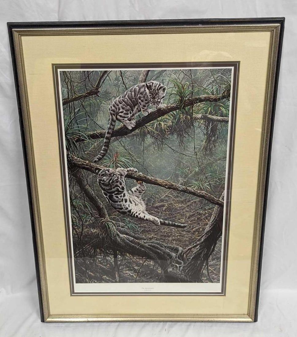 Lot 214: Framed S&N Alan Hunt The Adventurers Print