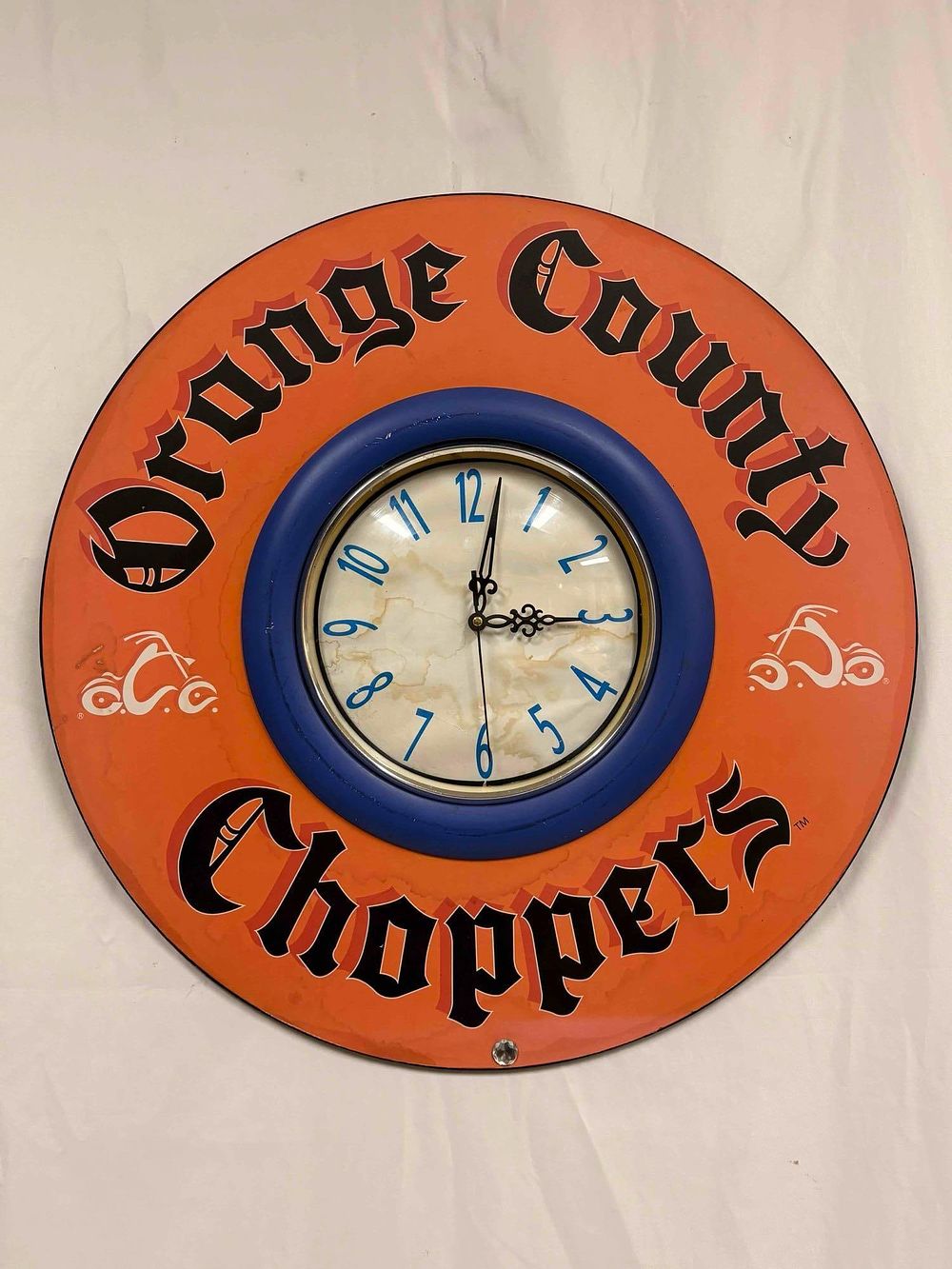 Lot 280: Orange County Choppers Wall Clock
