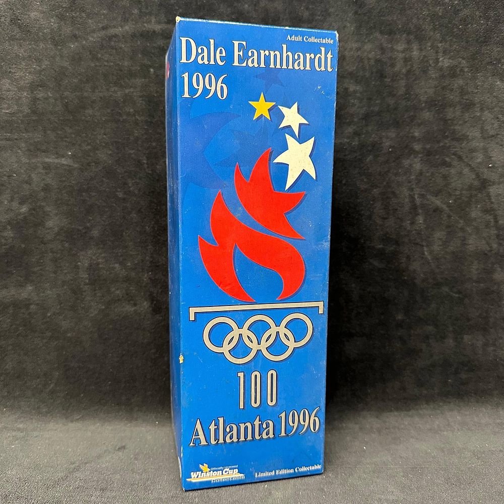 Lot 373: Dale Earnhardt Atlanta Olympic Winston Cup Limited Edition Gas Pump Bank