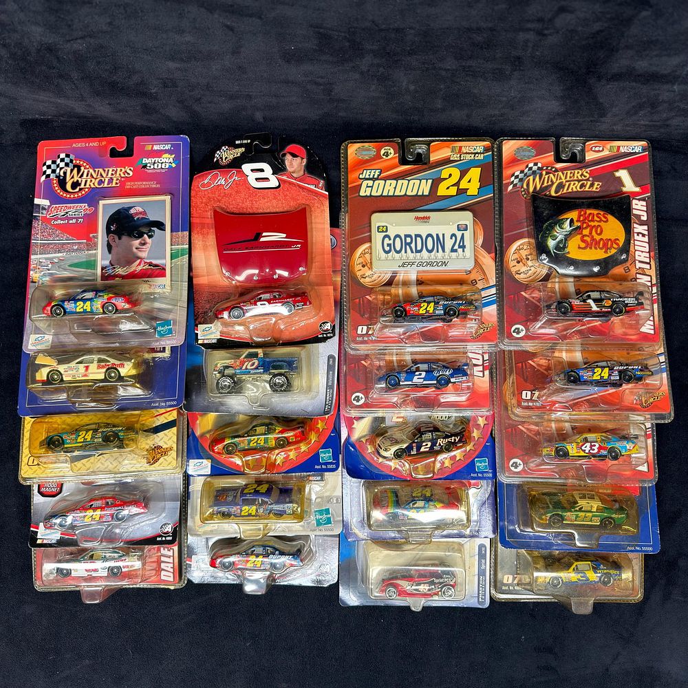 Lot 406: 20 NASCAR Winners Circle Die-Cast Car Collection Bass Pro Shops