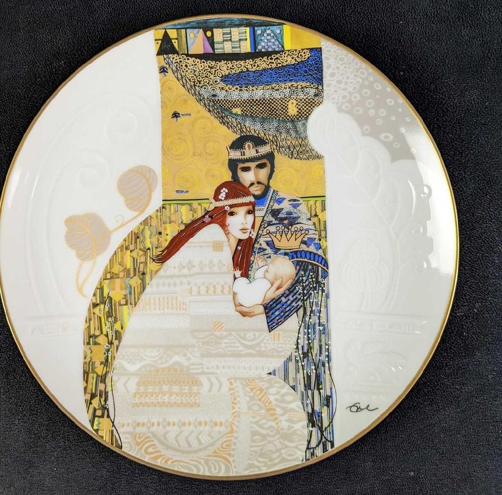 Lot 193: Eve Licea Bathsheba and Solomon Collectors Plate