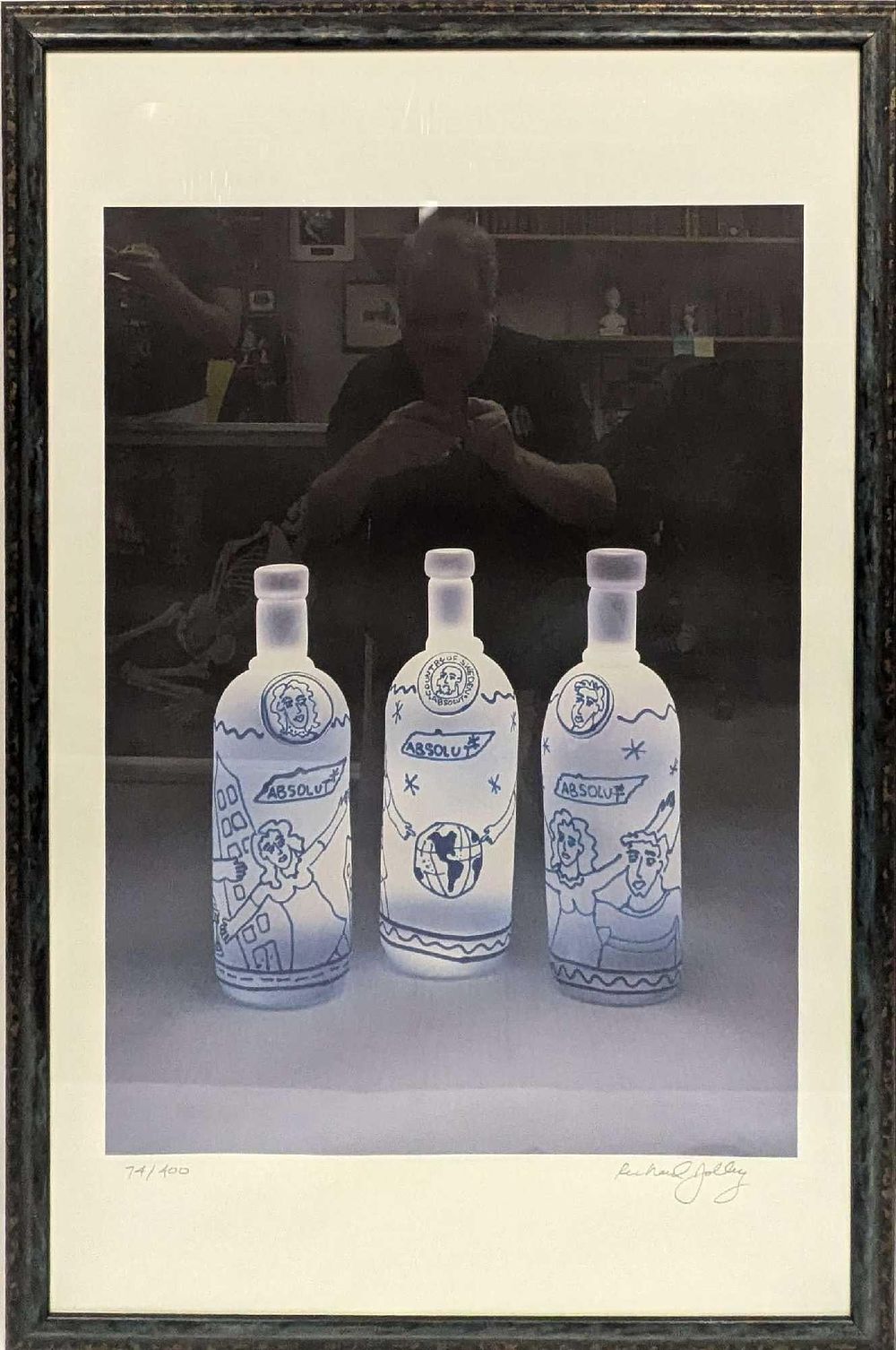 Lot 213: S&N Absolut Statehood: Tennessee Richard Jolley Print