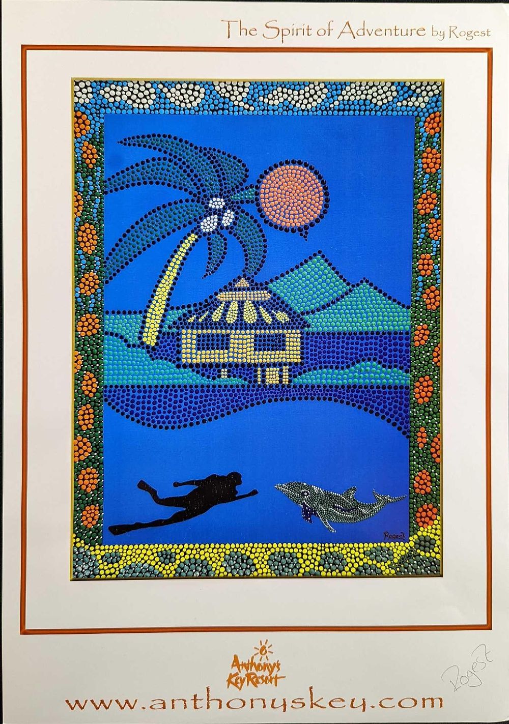 Lot 223: Signed Rogest The Spirit Of Adventure Print