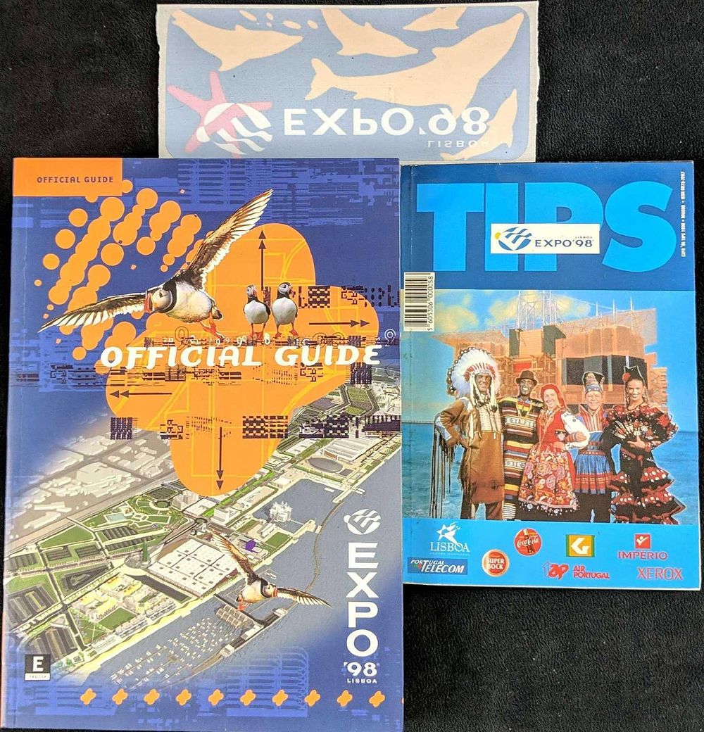 Lot 448: 1998 Lisbon World Exposition Worlds Fair Guidebook