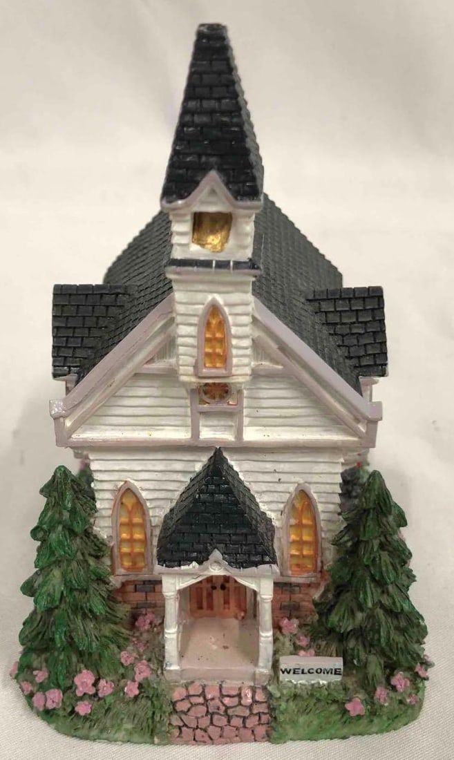 Lot 216: First Evangelical Church Statue By International Resources LLC