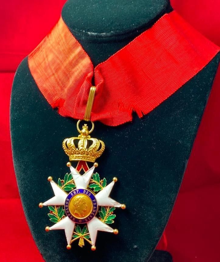 Lot 250: 18k Gold Second Empire French Legion D'Honneur
