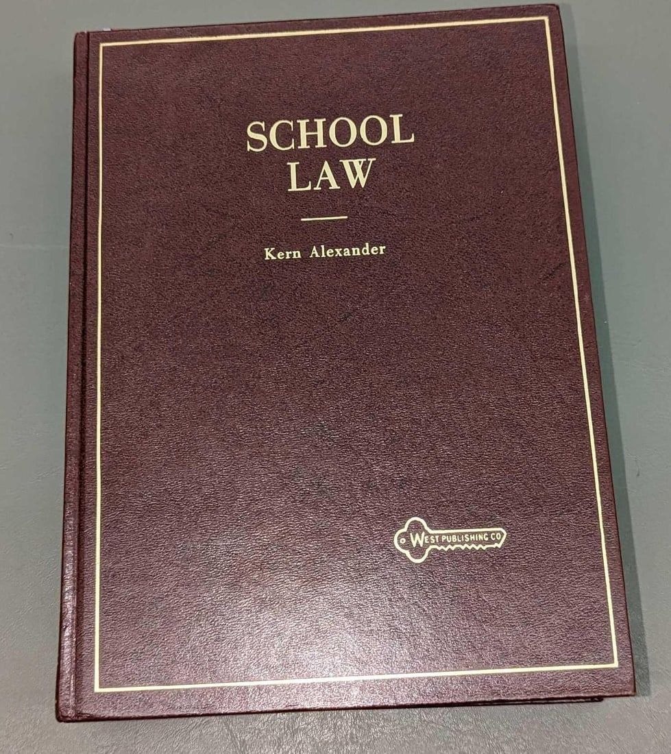 Lot 334: School Law Kern Alexander Hardcover