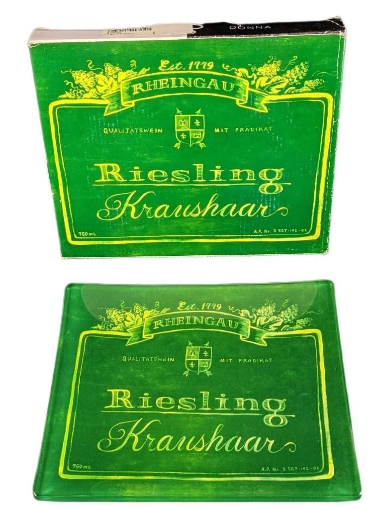 Lot 342: Riesling Karaushaar Classic Collection Glass Serving Platter
