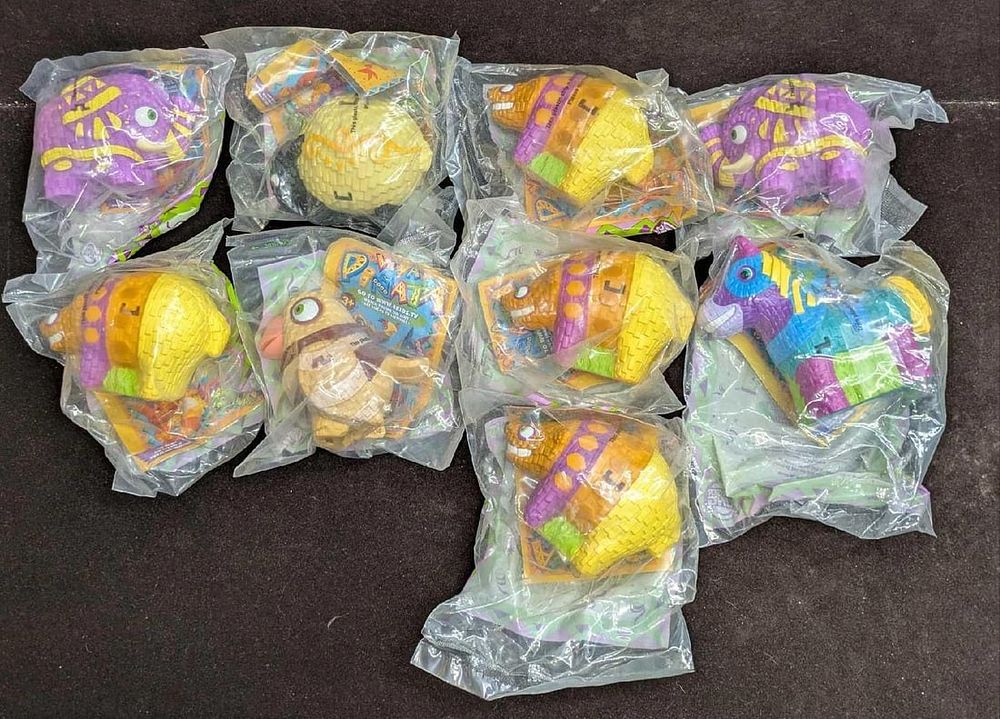 Lot 441: 9 Burger King Sealed Viva Pinata Toys