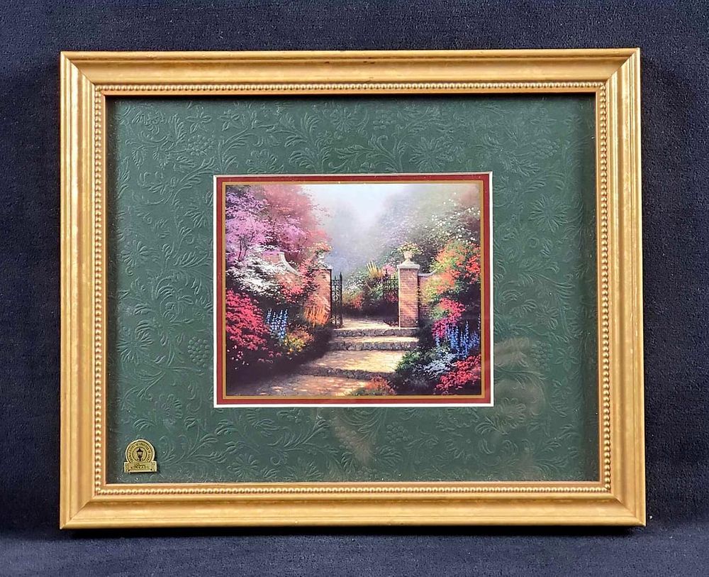 Lot 238: The Victorian Garden by Kinkade 1992